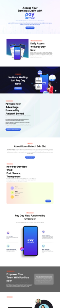 Pay Day Now desktop preview