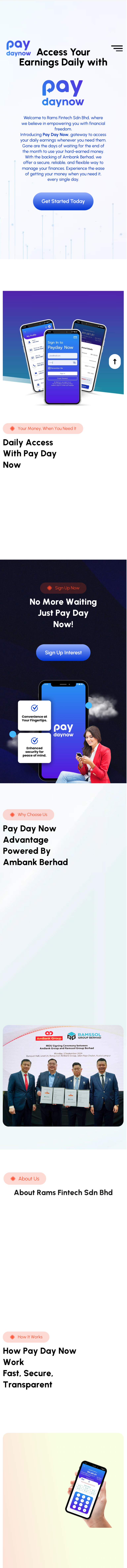 Pay Day Now mobile preview
